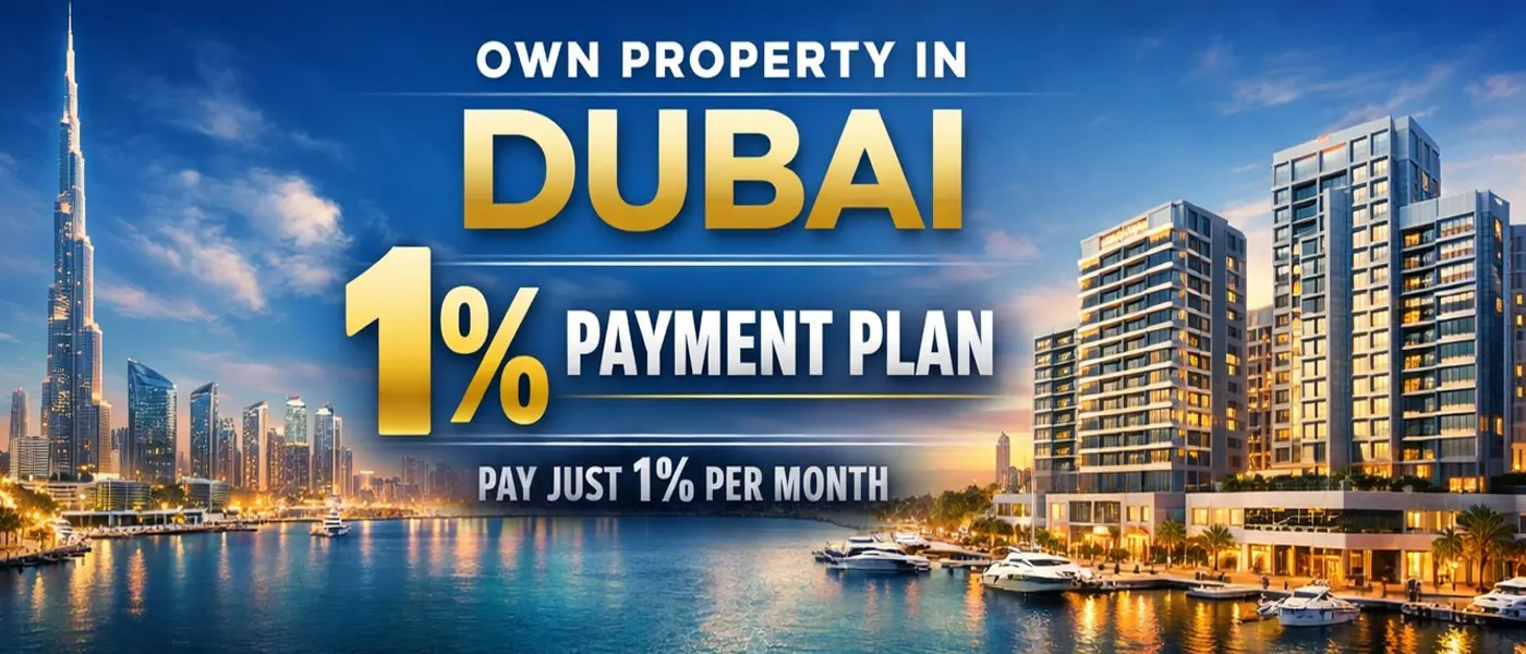 Property in Dubai with 1% Monthly Payment Plan | Buy Smart - Aspire Concept Properties