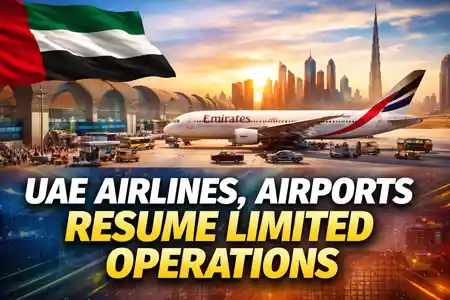 UAE Airlines, Airports Resume Limited Operations: Flights Are Suspended