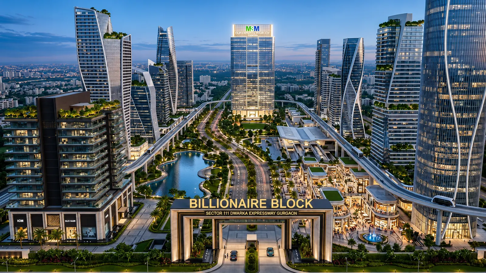 M3M Billionaire's Block, Sector 111 Gurgaon – The Future of Ultra-Luxury Living - Aspire Concept Properties