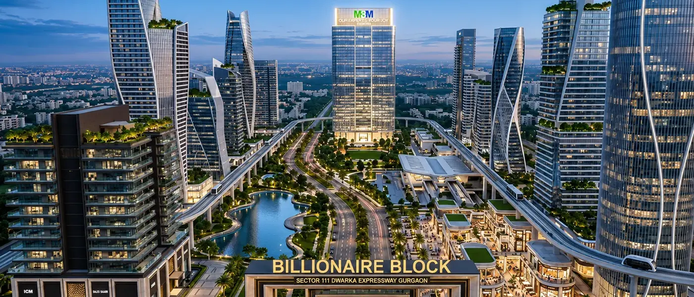 M3M Billionaire's Block, Sector 111 Gurgaon – The Future of Ultra-Luxury Living - Aspire Concept Properties