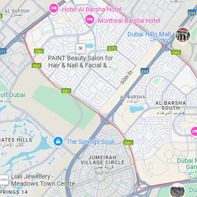Al Barsha Location