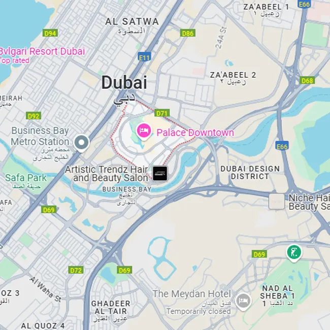 Downtown Dubai Location