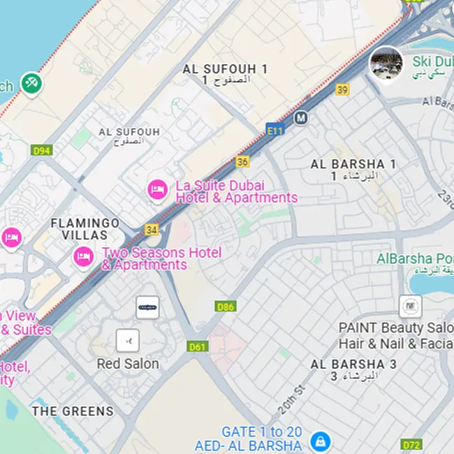Al Sufouh Location