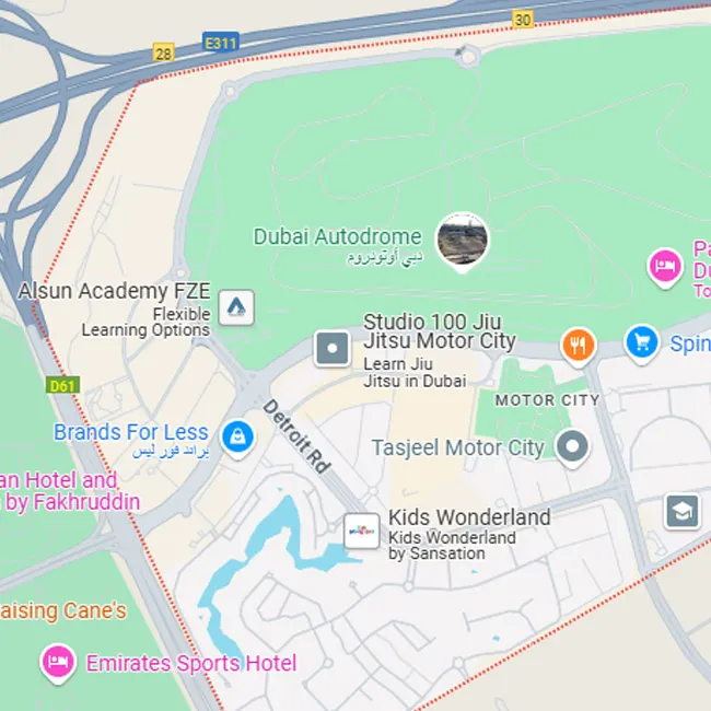 Dubai Motor City Location