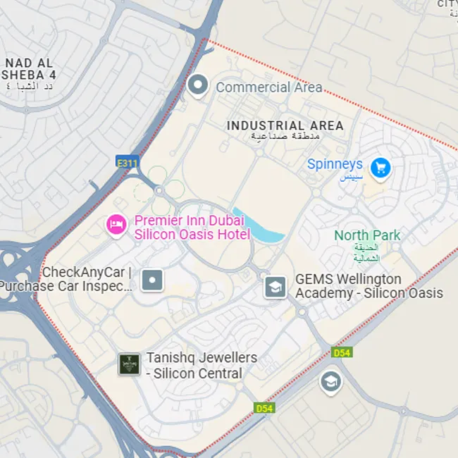 Dubai Silicon Oasis Location