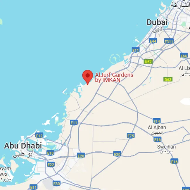 Aljurf Gardens Location