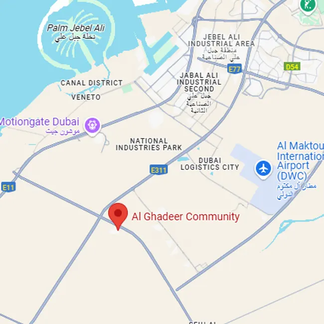 Alghadeer Location