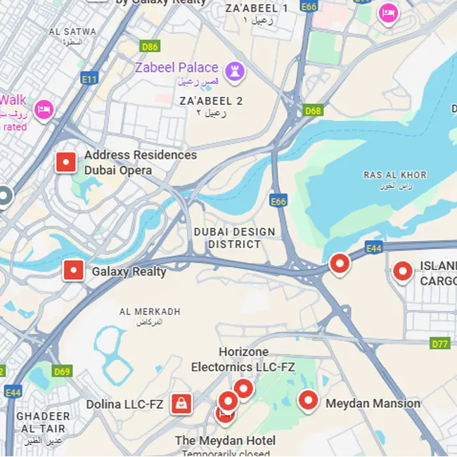 Meydan Horizon Location
