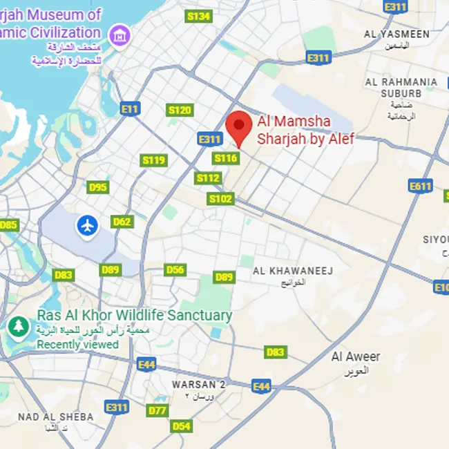 Al Mamsha Location