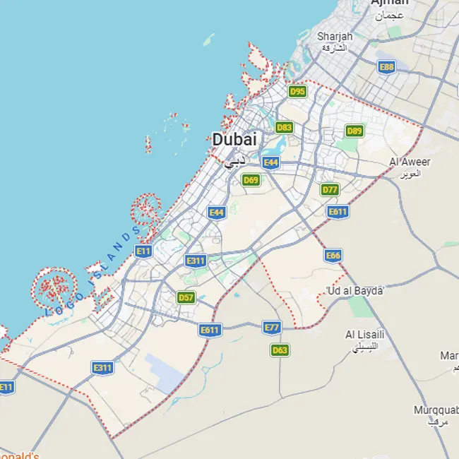 Dubai Community Location