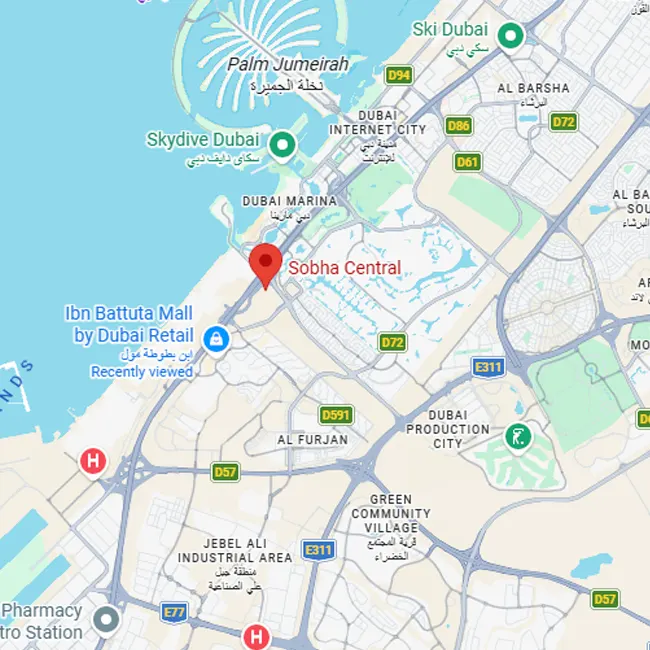 Sobha Central Location