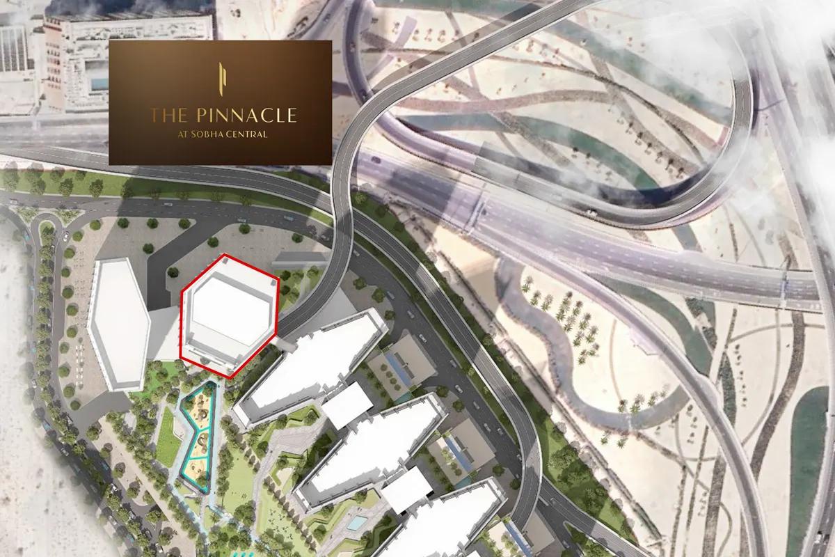 The Pinnacle at Sobha Central Master Plan