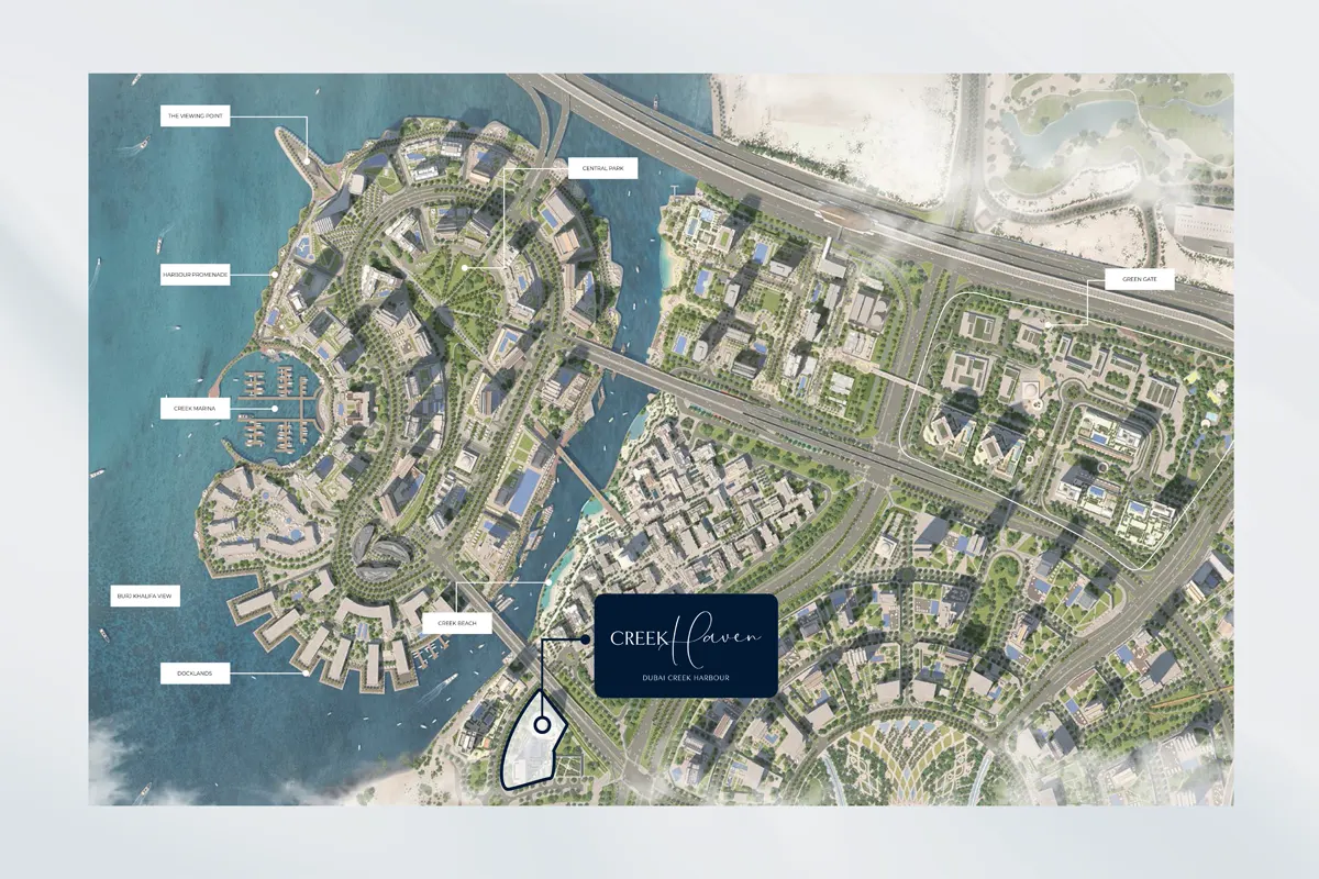 Creek Haven at Dubai Creek Harbour Master Plan