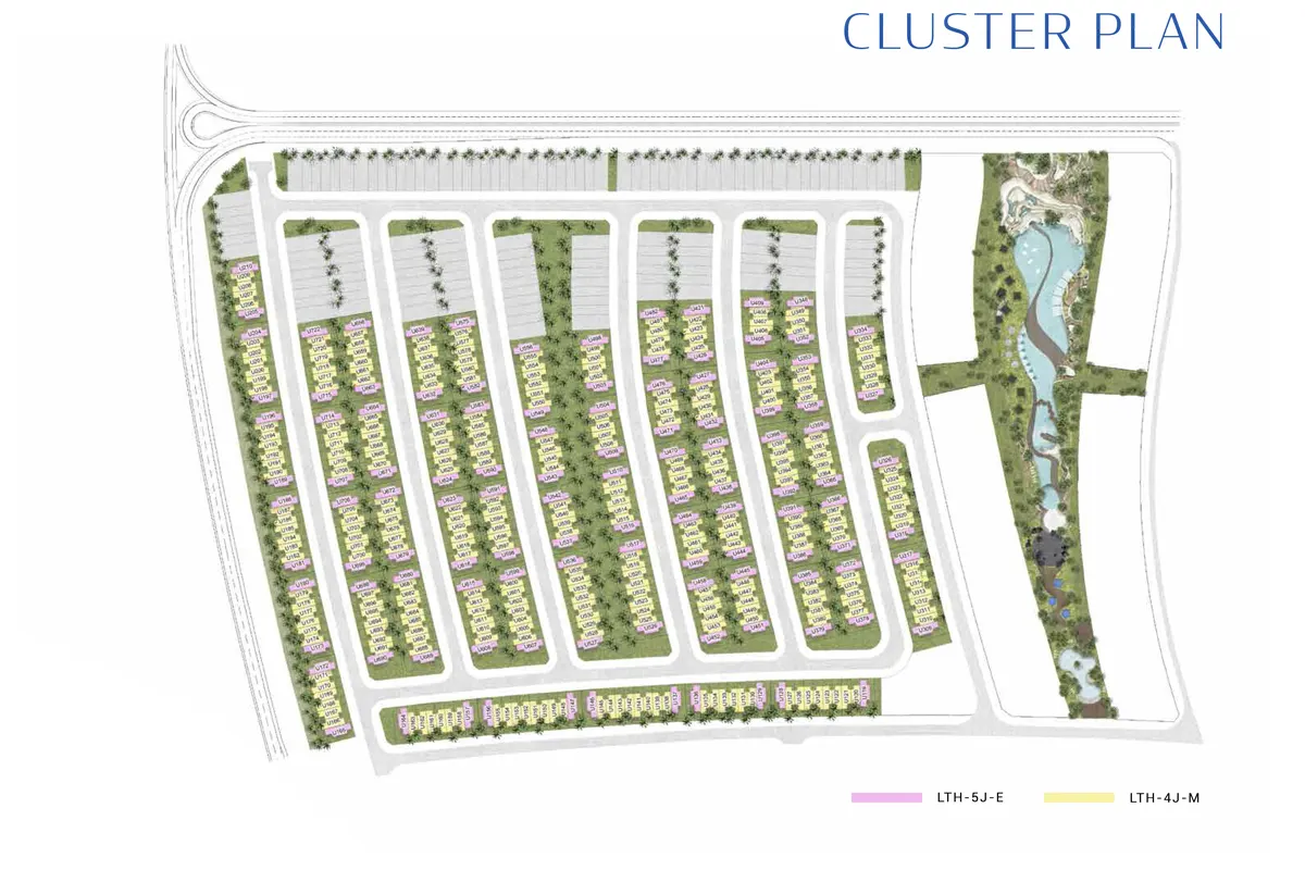 Mykonos at Damac Lagoons Master Plan