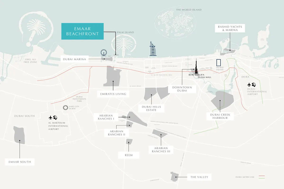 Address Residences The Bay Location
