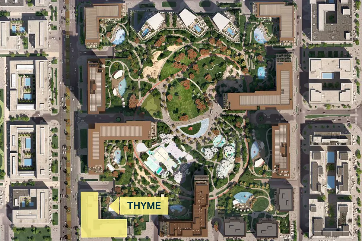 Meraas Thyme Central Park Master Plan