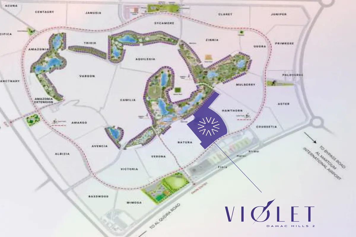 Damac Violet Master Plan
