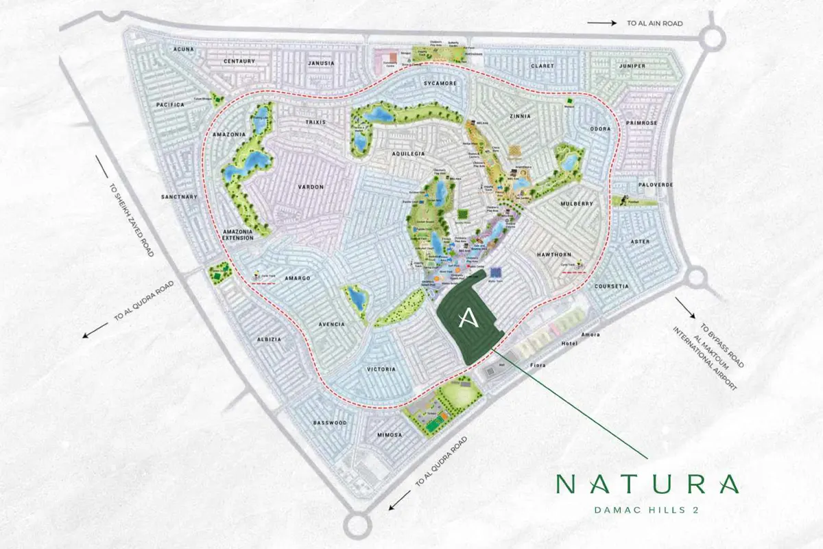 Damac Natura Master Plan