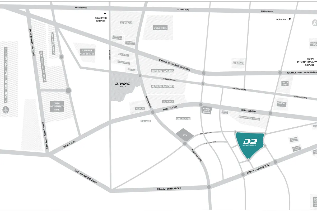 Damac Verona Location