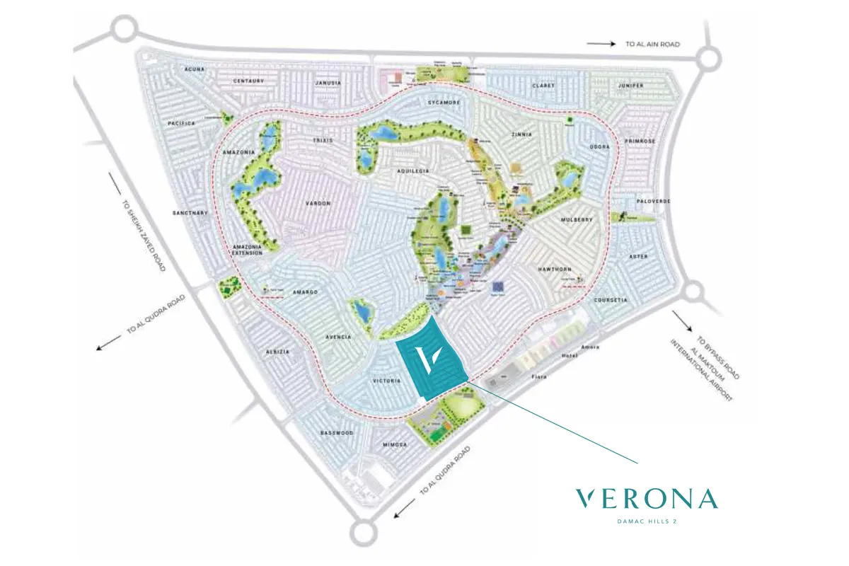 Damac Verona Master Plan