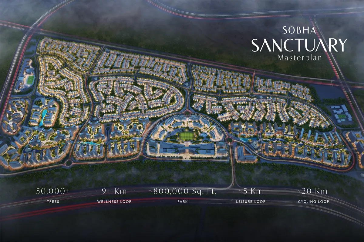 Sobha Sanctuary Master Plan