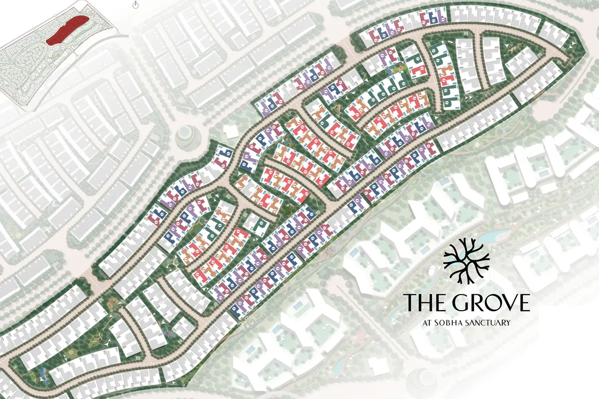 The Grove at Sobha Sanctuary Master Plan