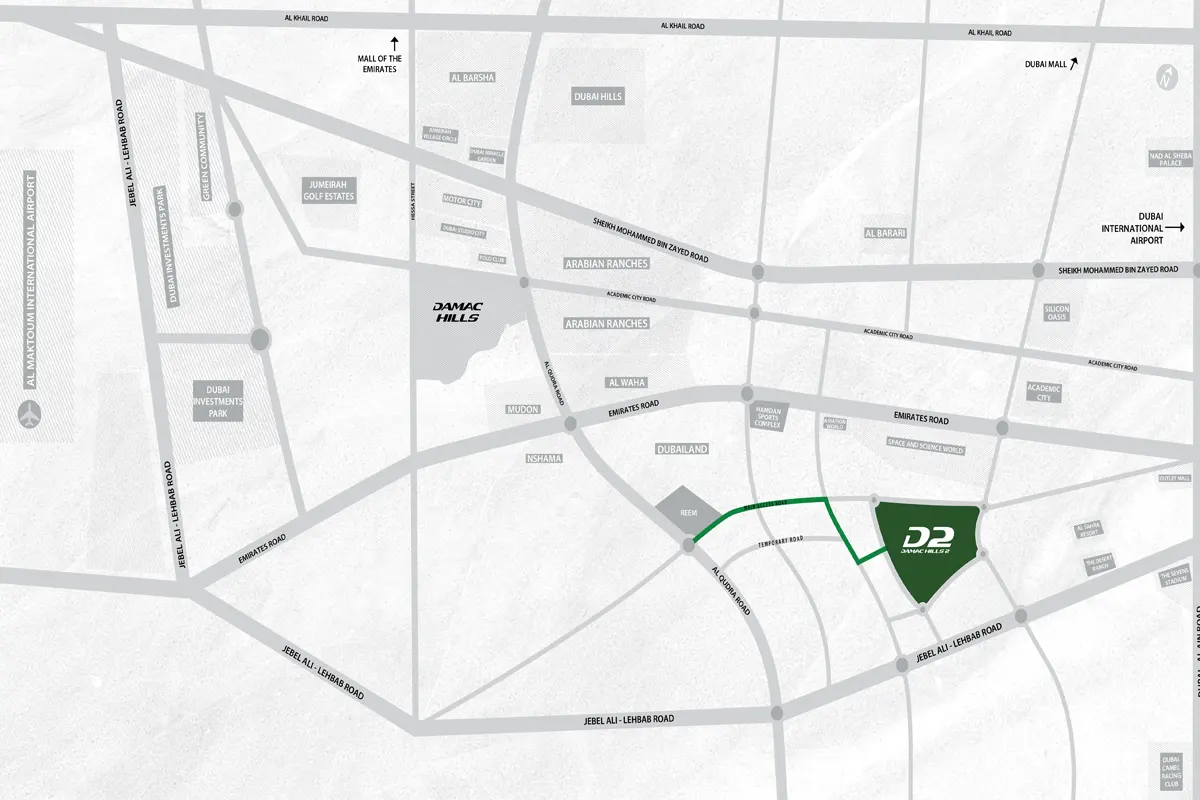 Natura 2 at Damac Hills 2 Location
