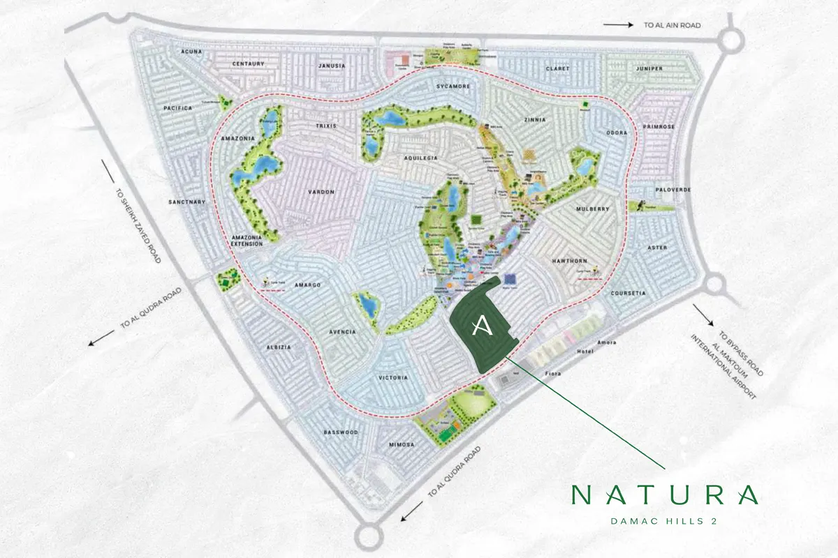 Natura 2 at Damac Hills 2 Master Plan