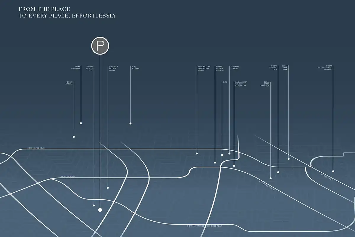 The Place at Dubai Sports City Master Plan