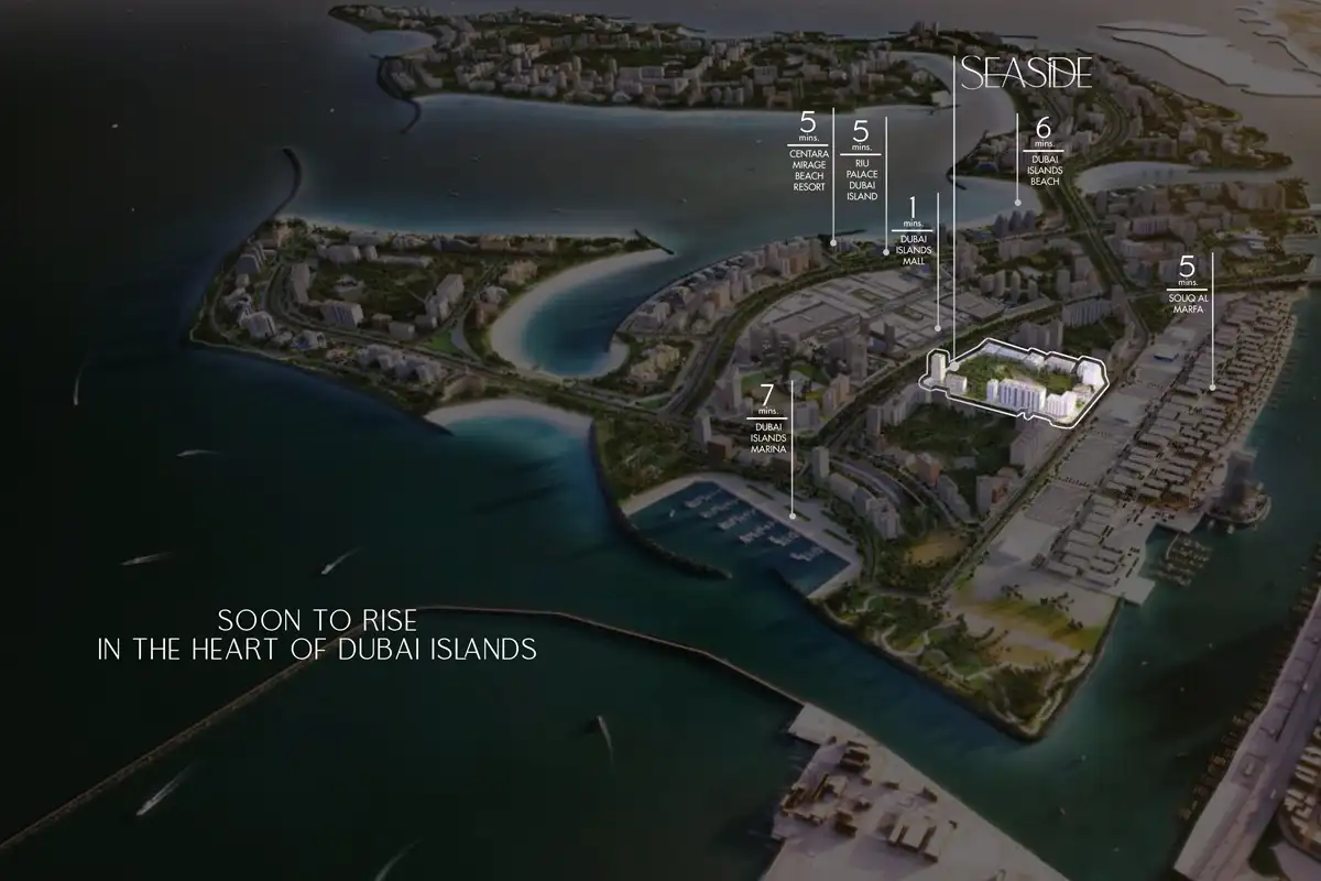 Seaside at Dubai Islands Master Plan