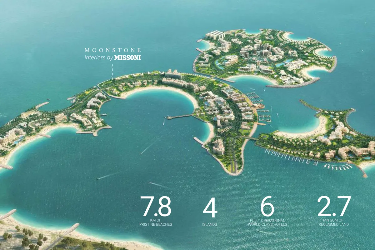 Moonstone at Al Marjan Island Master Plan