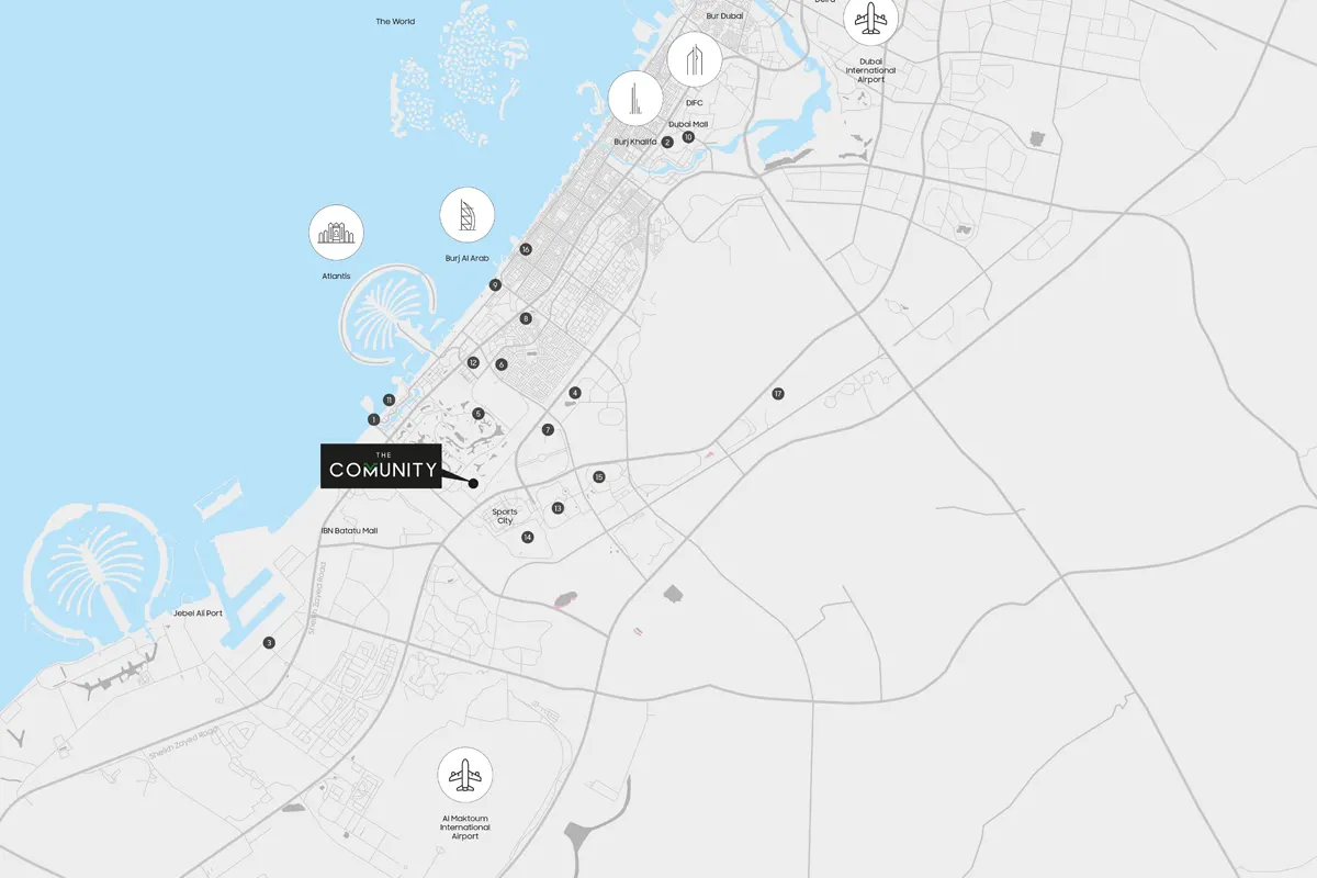 The Community at JVC Location