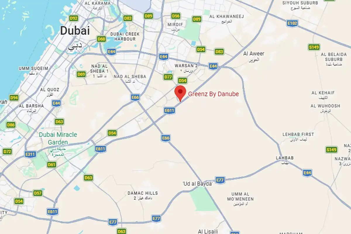 Greenz by Danube at Academic City Location