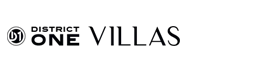 District One Villas at MBR City Logo