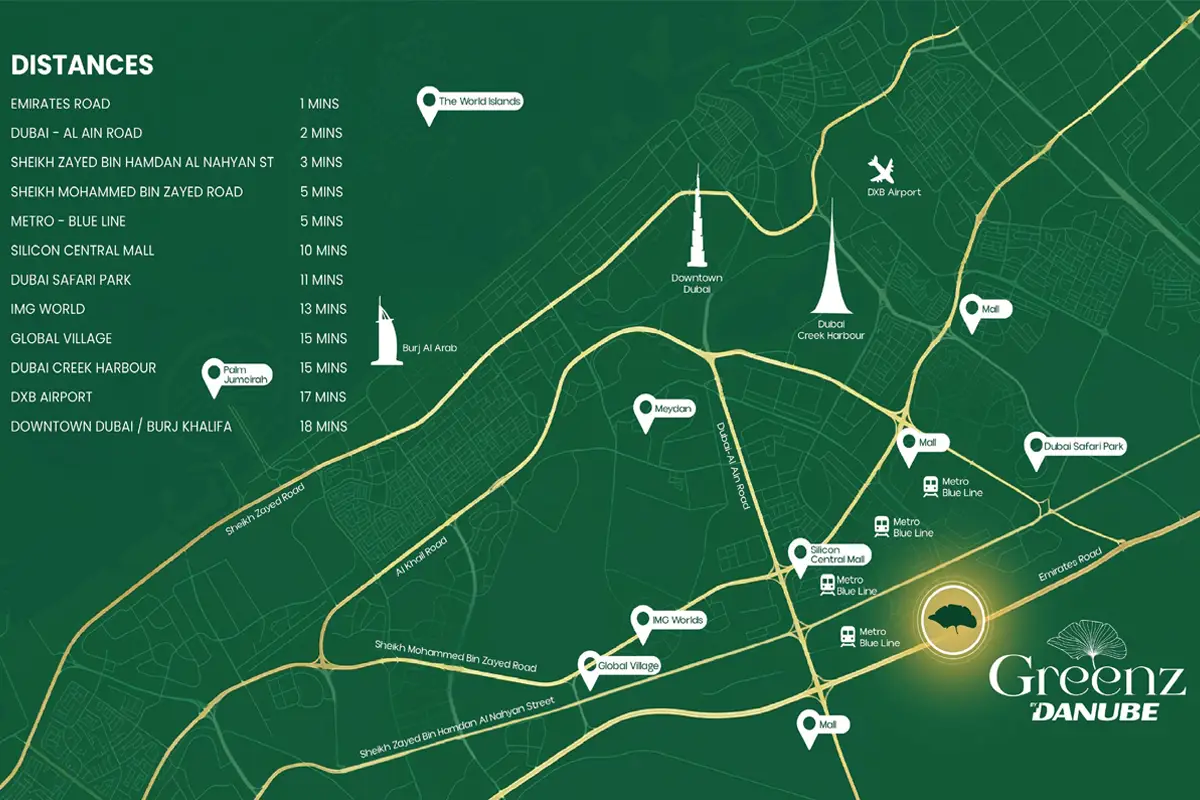 Greenz by Danube Location