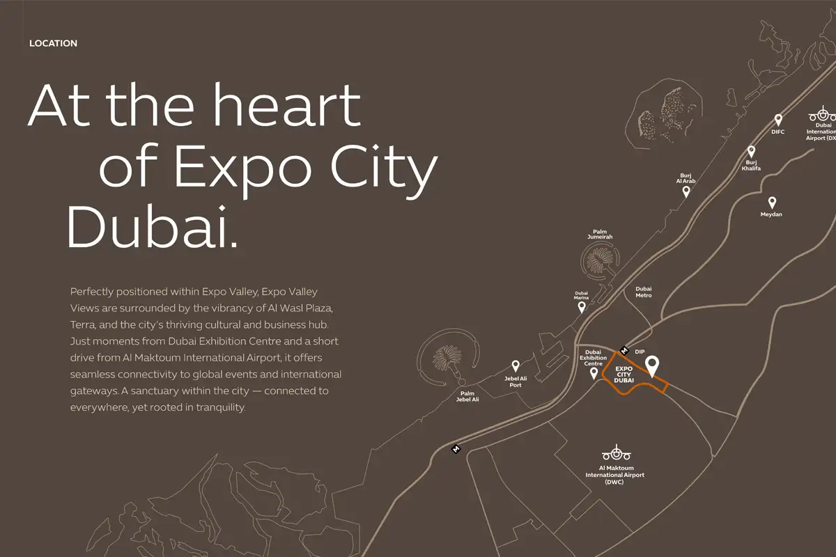 Mahra at Expo City Dubai Location