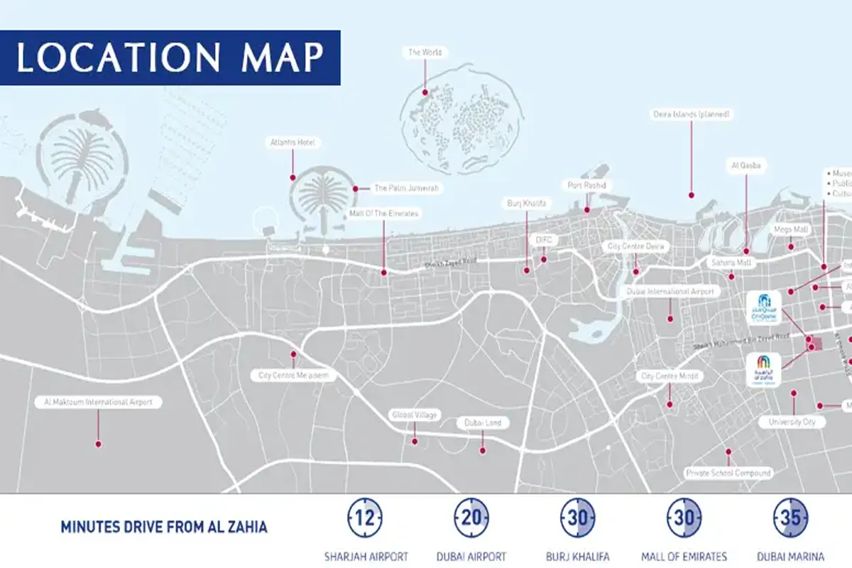 Zohour 1 Uptown at Al Zahia Location