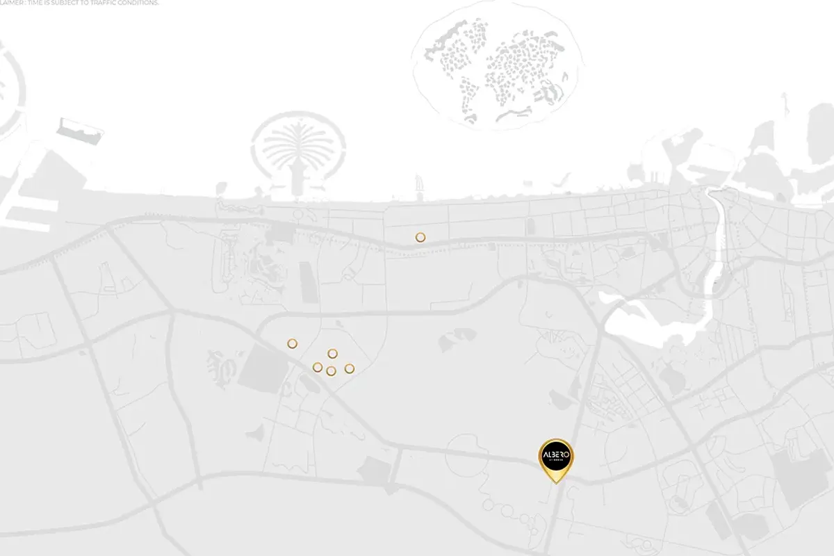 Albero at Dubailand Location