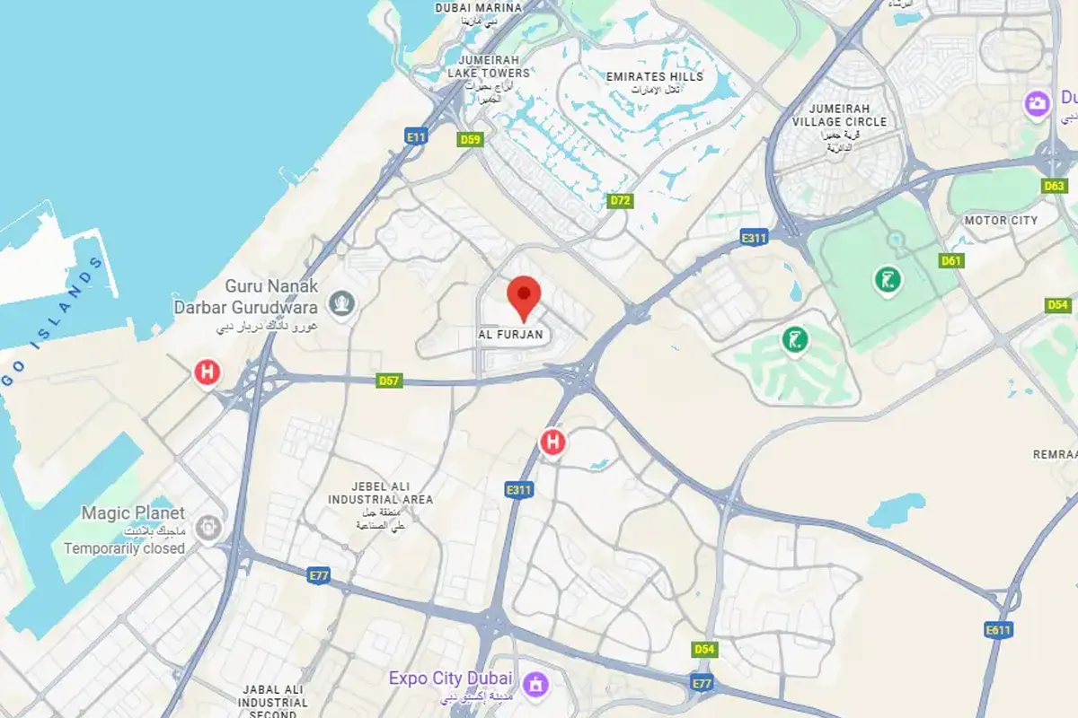 Tori at Al Furjan Master Plan