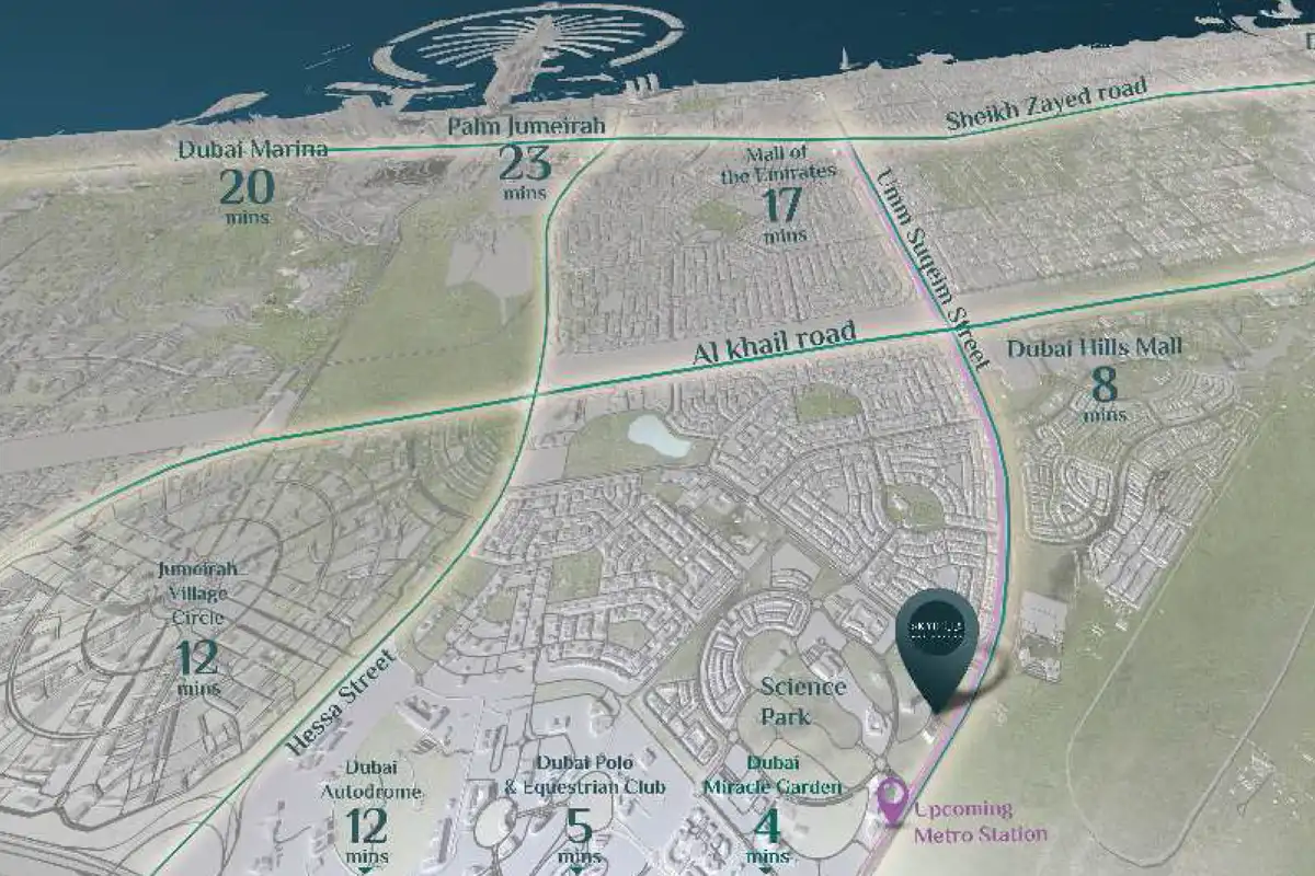 Skyhills Residences at DSC Location