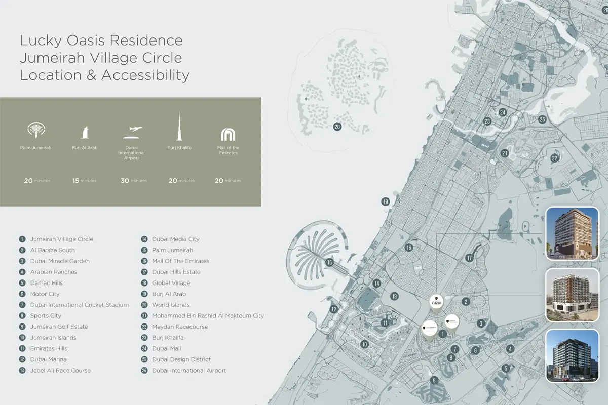 Lucky Oasis Residence Master Plan