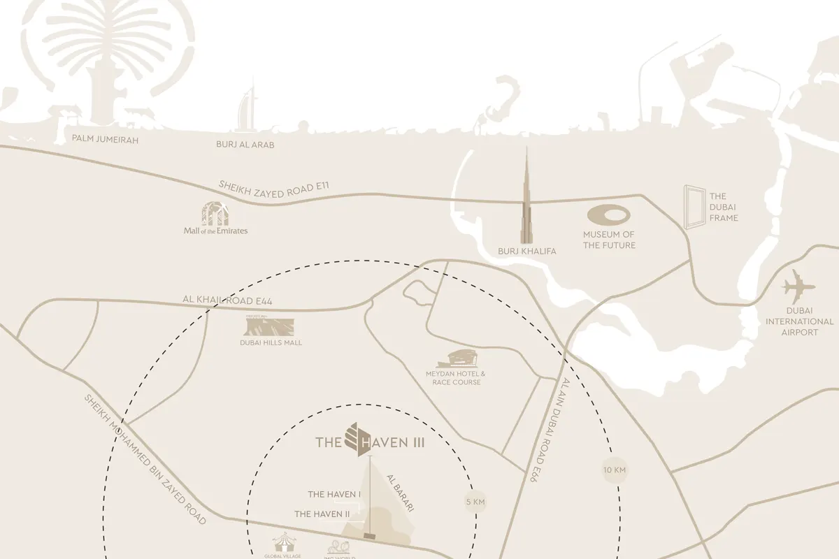 The Haven 3 at Majan Master Plan