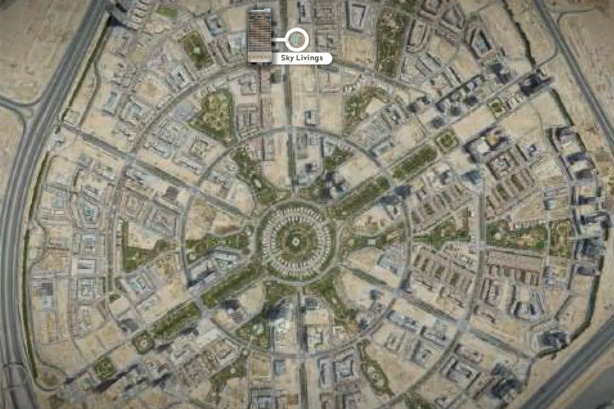 Sky Living at JVC Master Plan