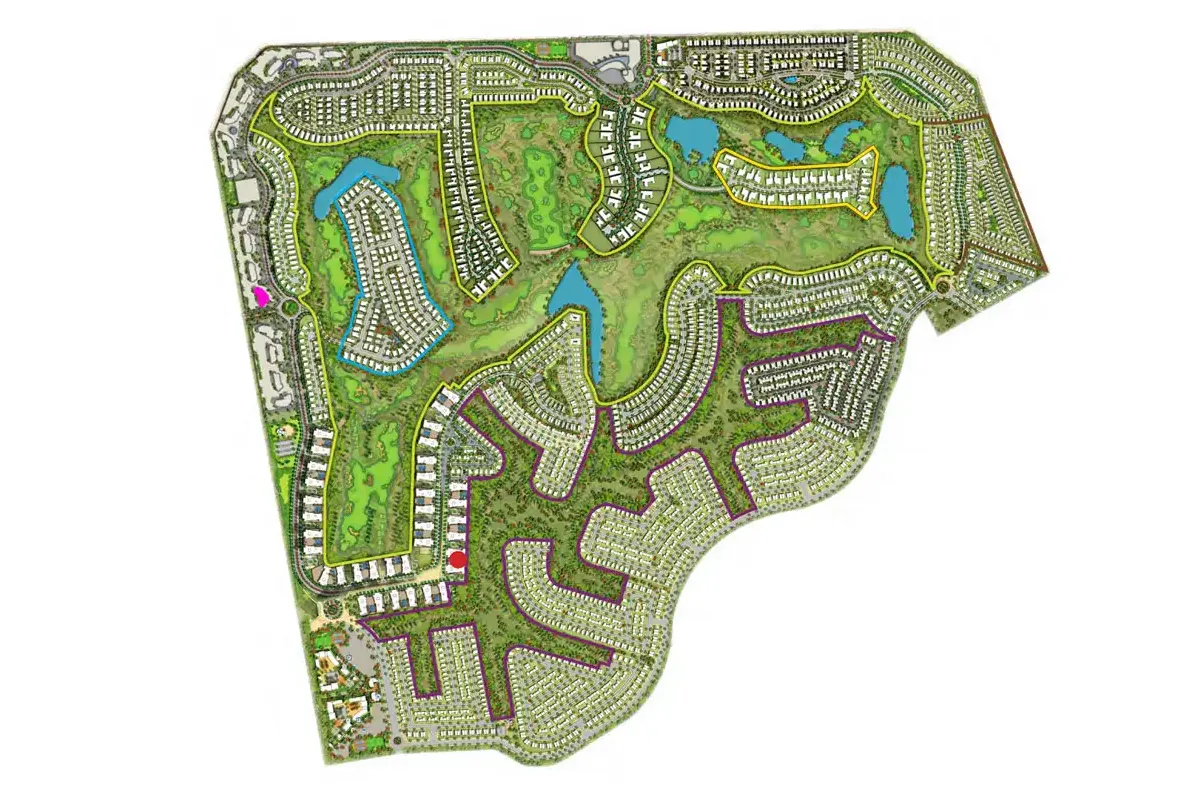 Lilac at Damac hills Master Plan