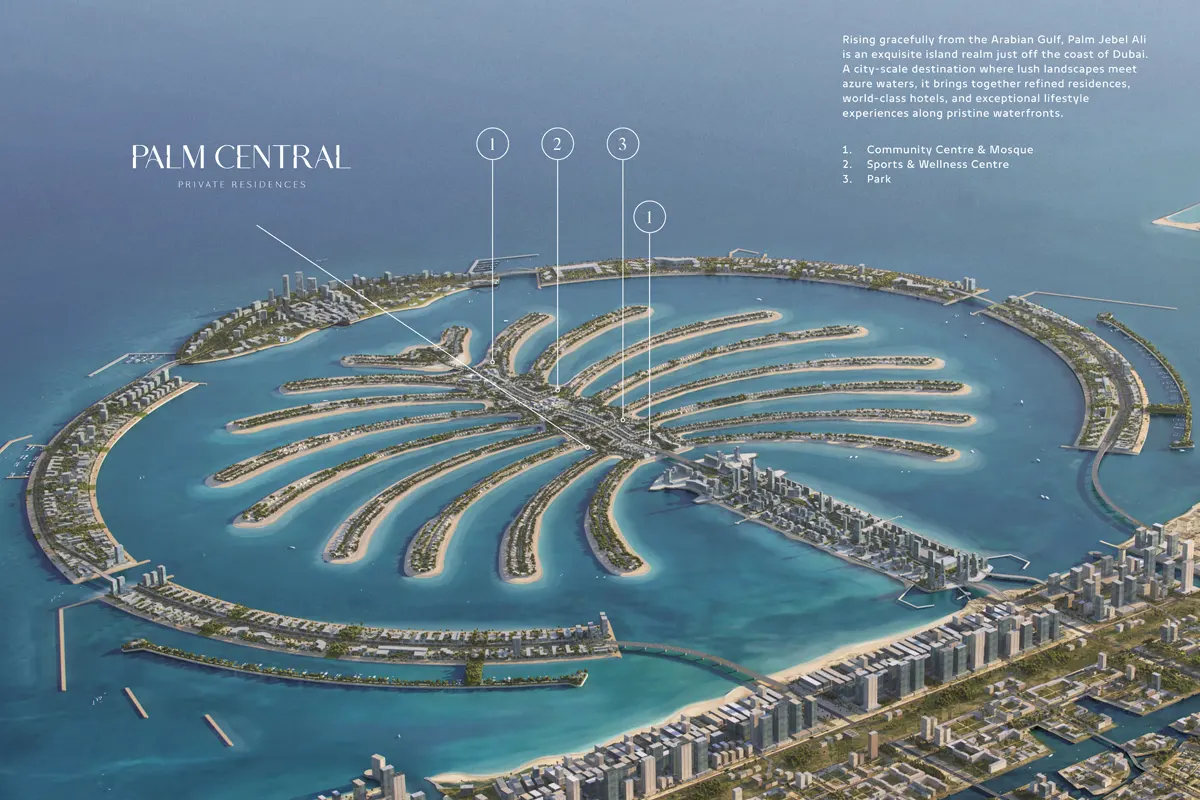 Palm Central Private Residences Master Plan Image