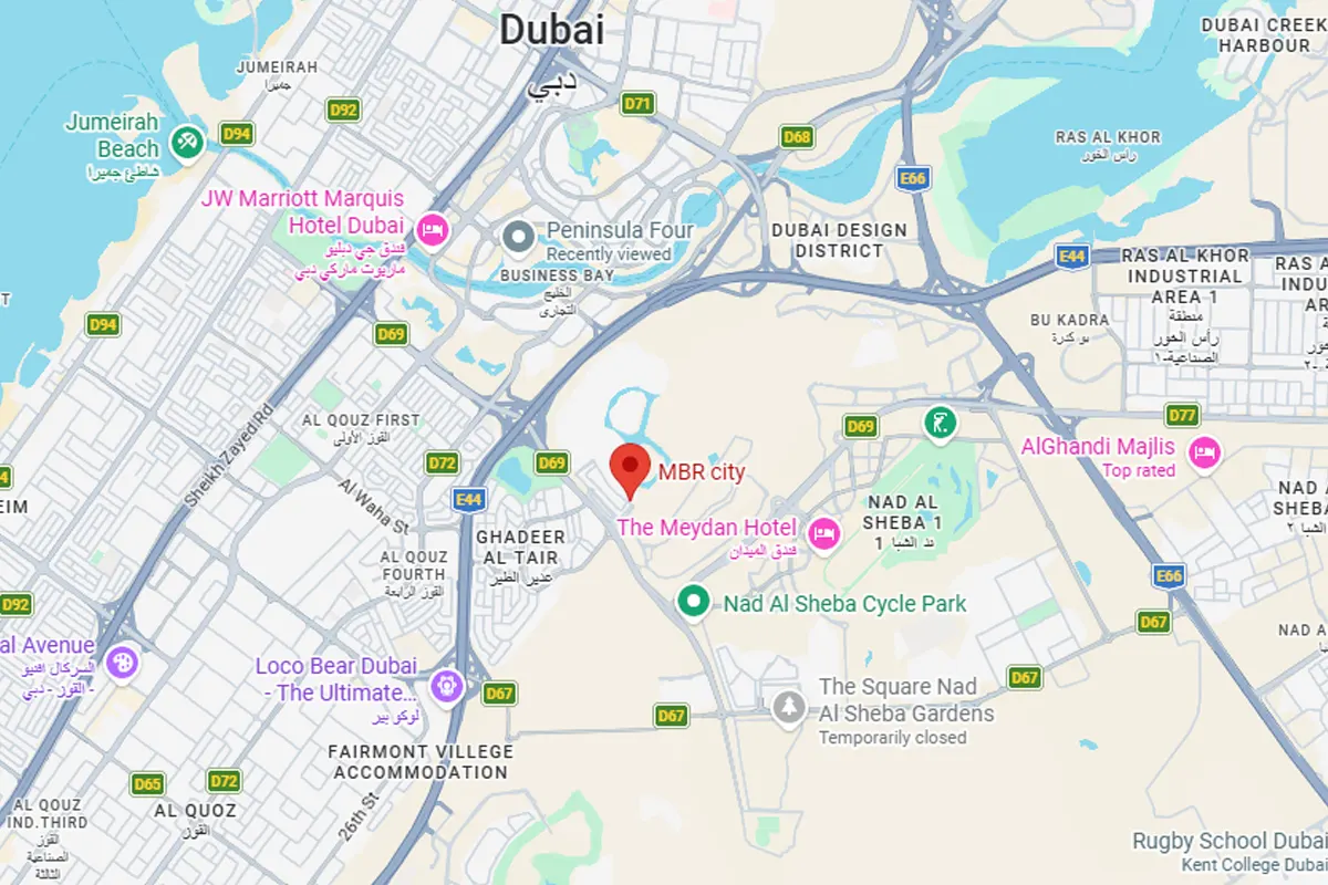 Emaar Hills Location Image