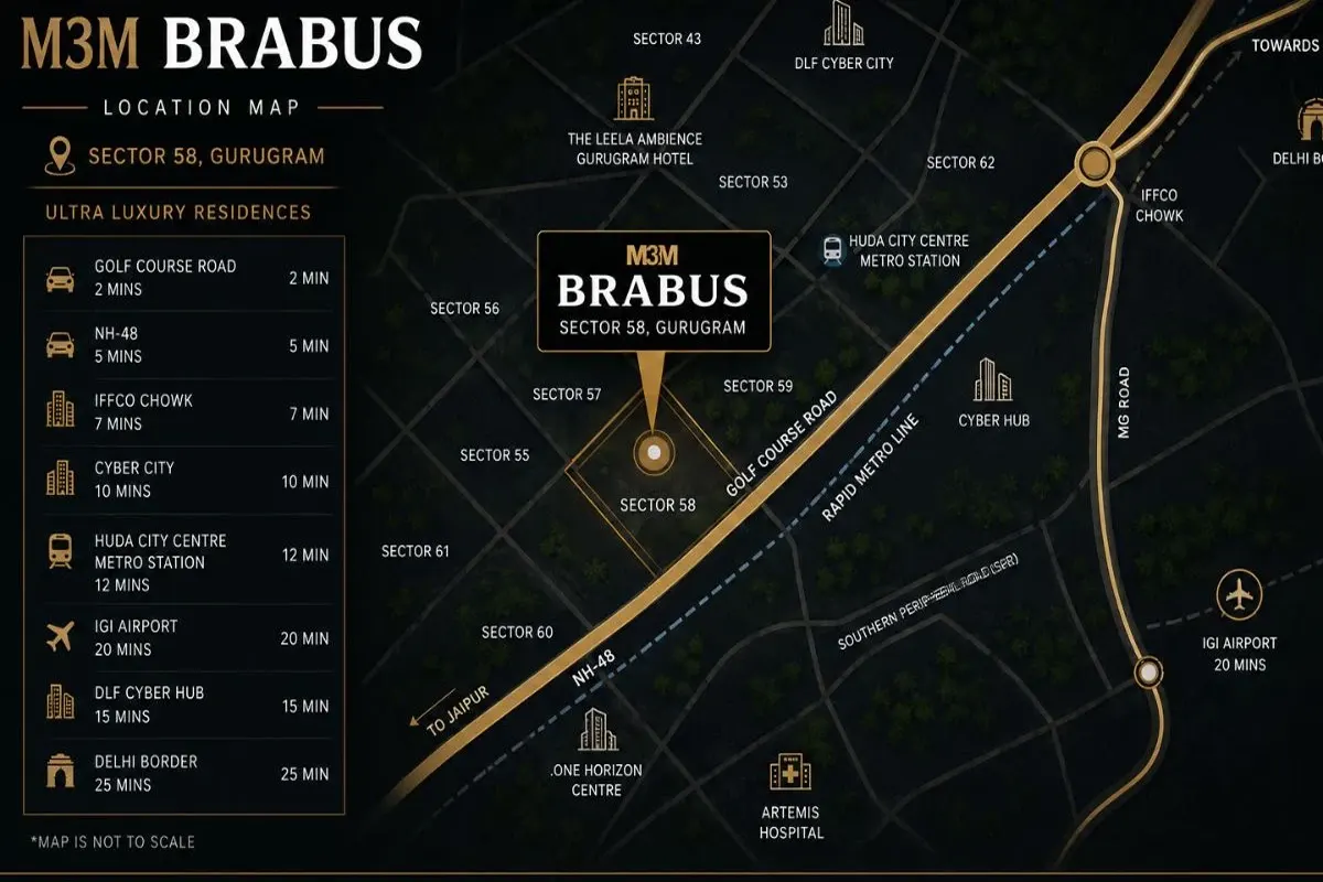 Brabus at Sector 58 Location Image
