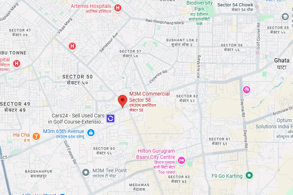M3M Aston Martin Location Image