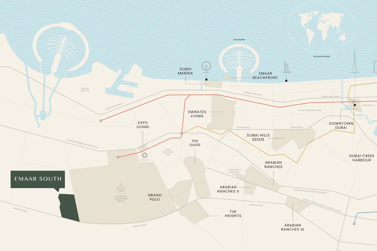 Golf Trails Location Image