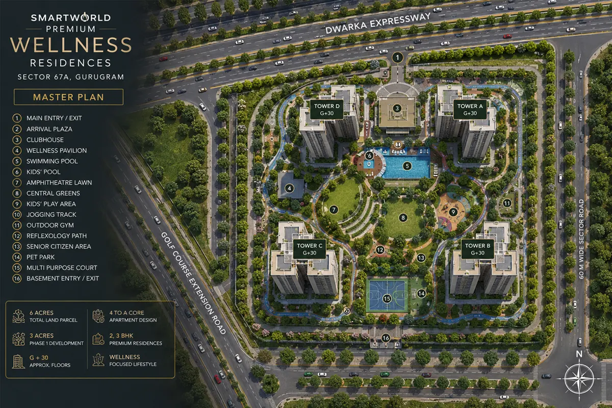 Wellness Residences Master Plan Image